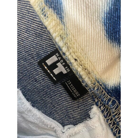 Versace Jeans Couture Two Tone Cropped Jeans(Altered) - W33 - Picture 12 of 15